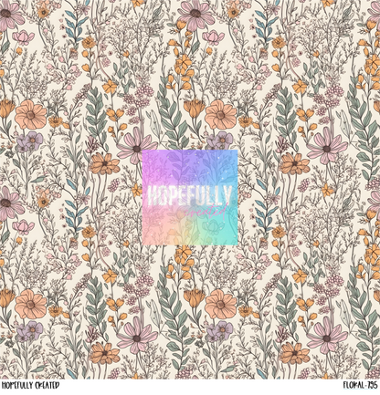 Floral Vinyl Collection - 795