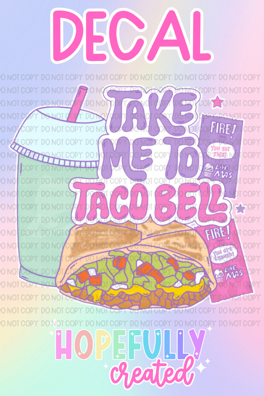 Tacos Decal-825 VIP