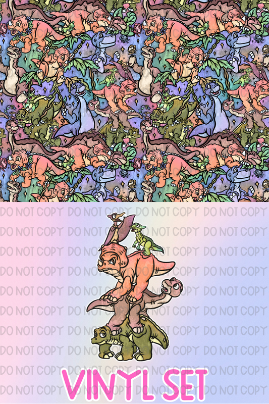 Dinos Vinyl Set