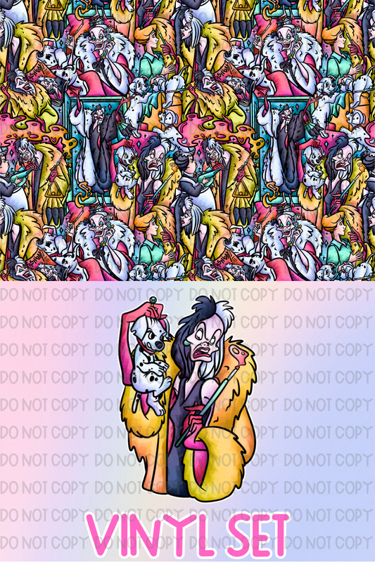 Villain Vinyl Set