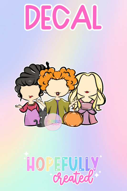 Hocus Pocus Decal-393 VIP