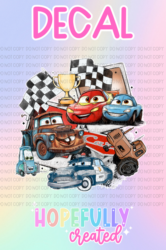 Cars Decal-719 VIP