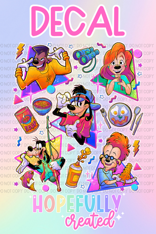 Goof Movie Decal-823 VIP
