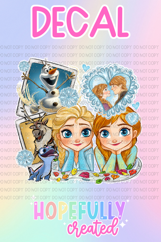 Princess Decal-722 VIP