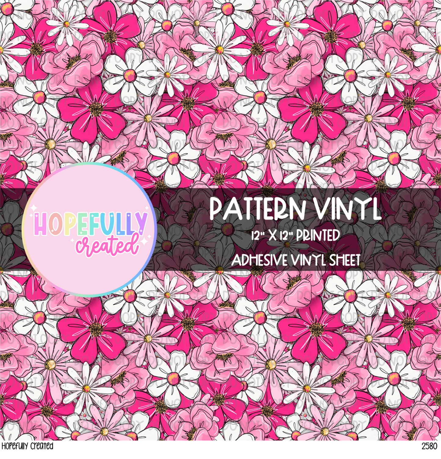 Floral Vinyl Collection- 2580