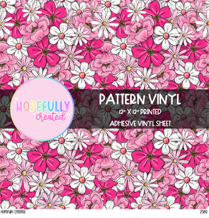 Floral Vinyl Collection- 2580