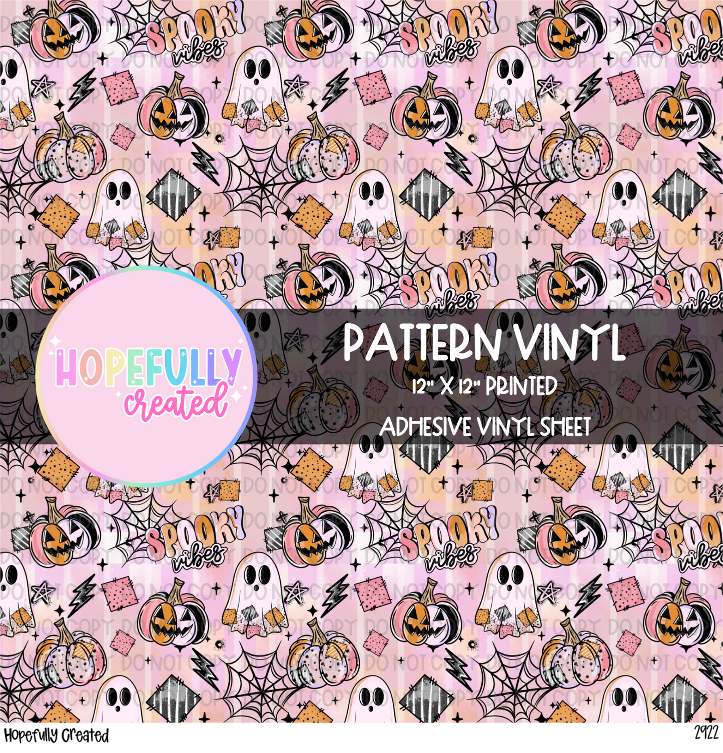Halloween Spooky Vibes Vinyl Collection- 2922