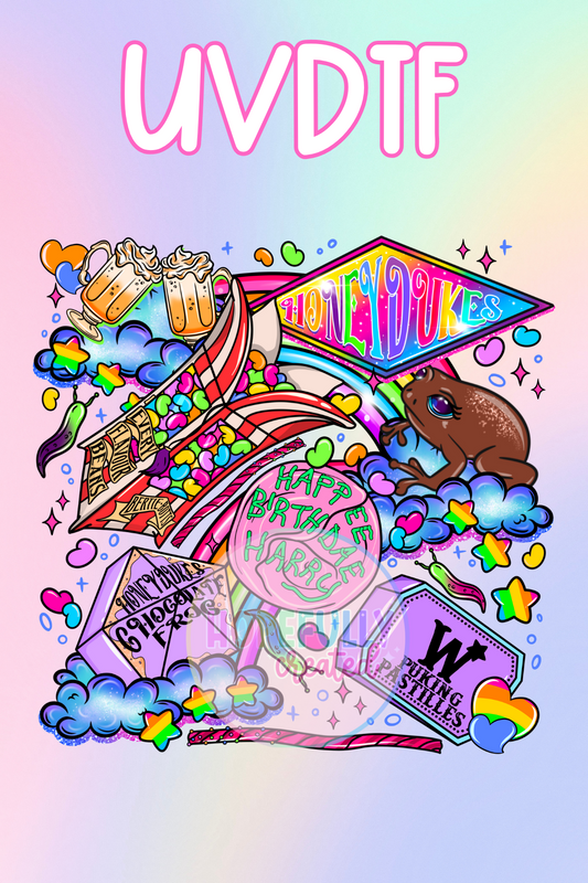 Honeydukes UVDTF Decal