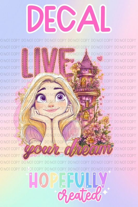 Princess Decal-725 VIP