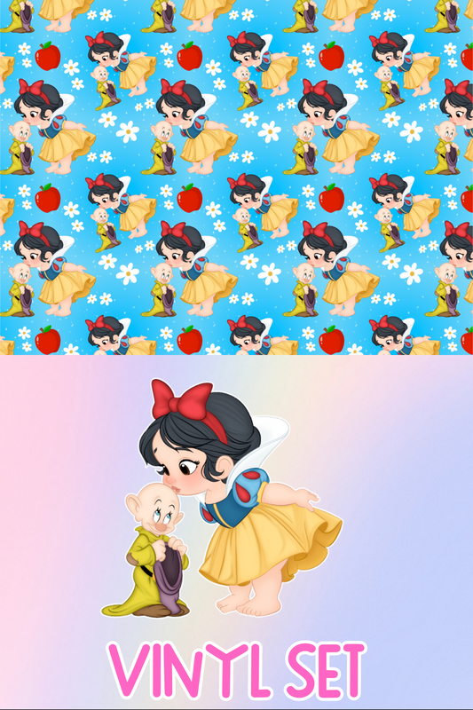 Princess Snow Vinyl Set