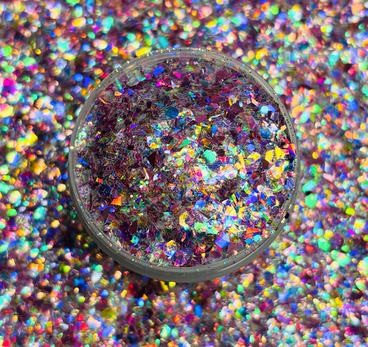 ZAELA - Shattered Iridescent Glitter Mix
