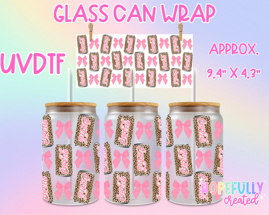 Soda UVDTF Glass Can Wrap