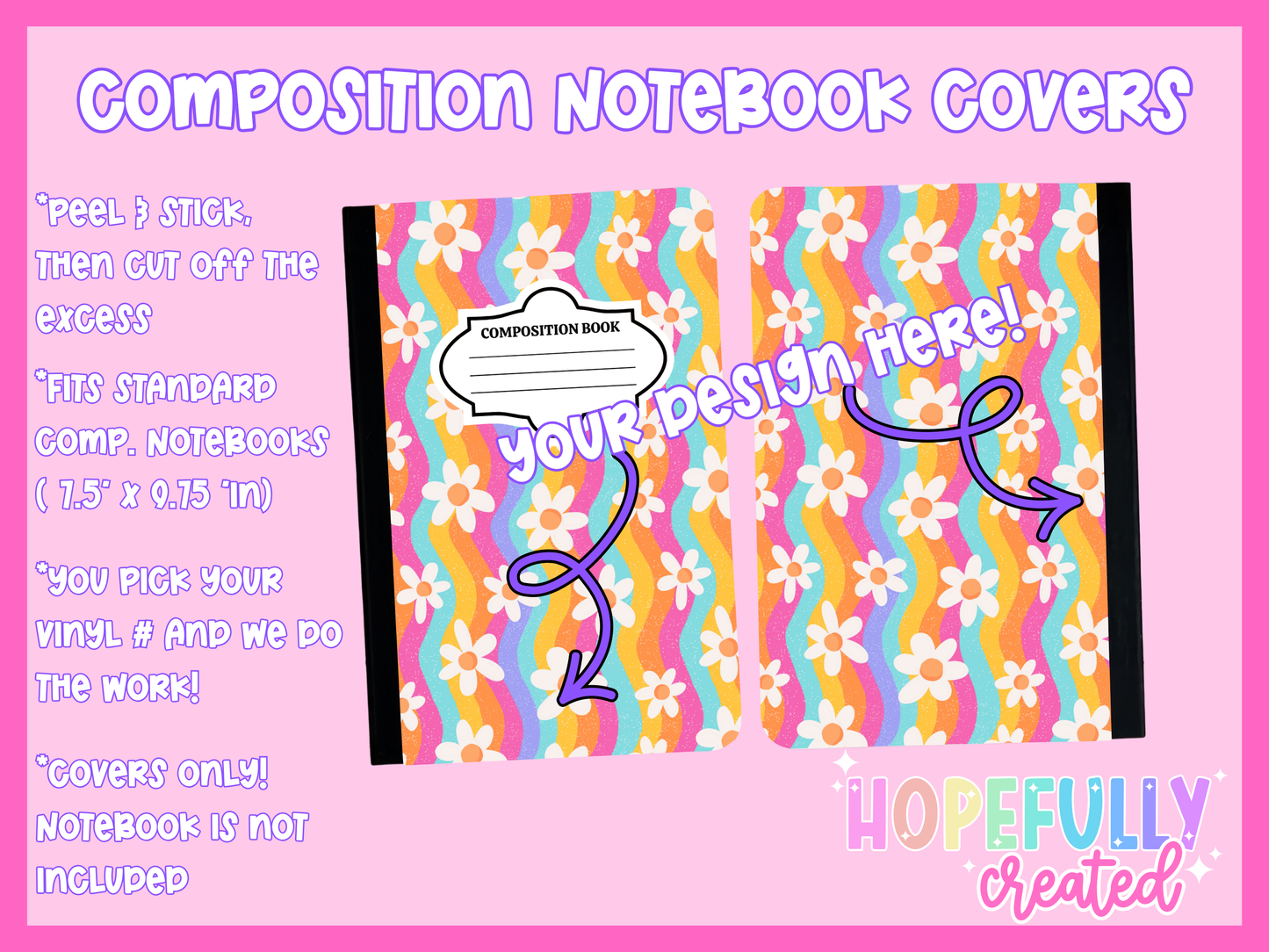 Composition Notebook Covers (Vinyl Collection)