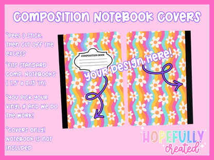 Composition Notebook Covers (Vinyl Collection)