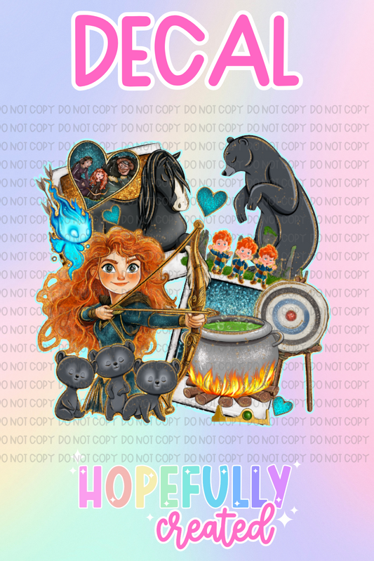 Princess Decal-727 VIP