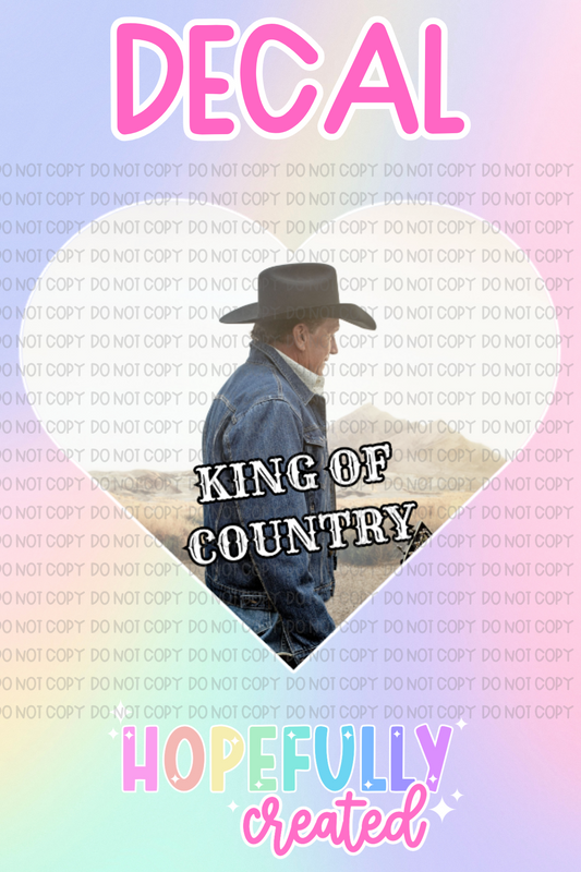 George Strait Decal-837 VIP
