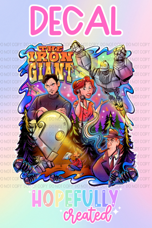 Iron Giant Decal-836 VIP