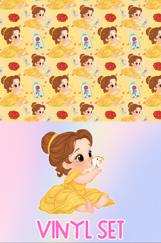 Princess Belle Vinyl Set