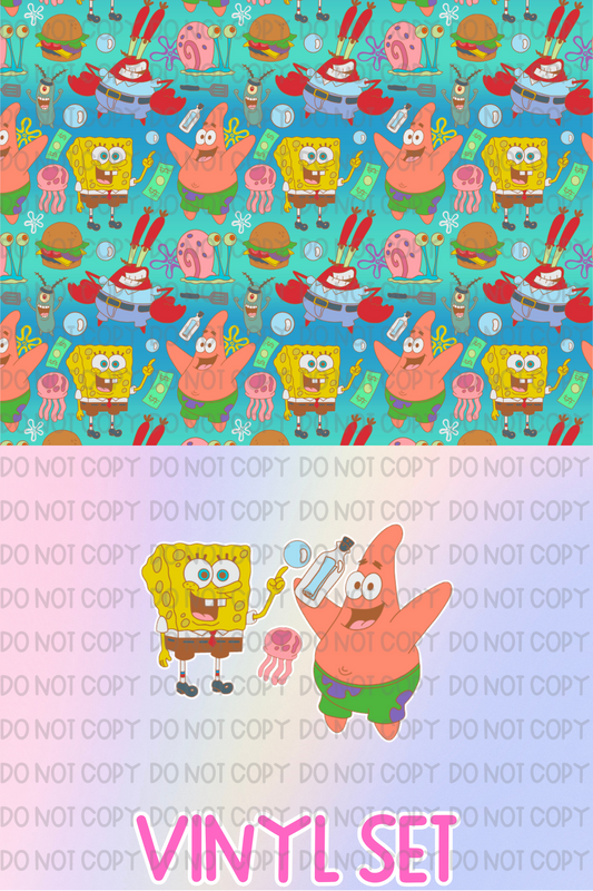 Sponge Vinyl Set