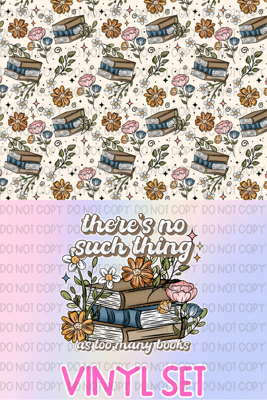 Books Vinyl Set