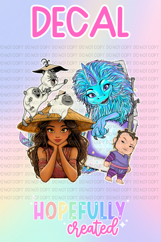 Princess Decal-733 VIP