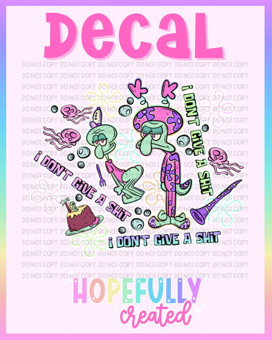Squid Decal-1205 VIP