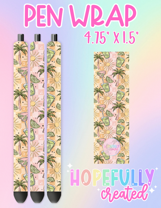 Summer Drinks Pen Wrap-2810