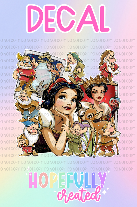 Princess Decal-734 VIP