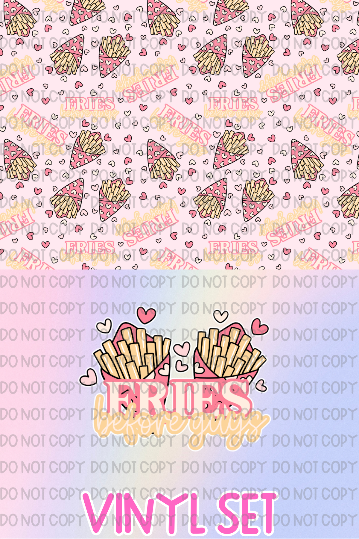 Fries before Guys Vinyl Set