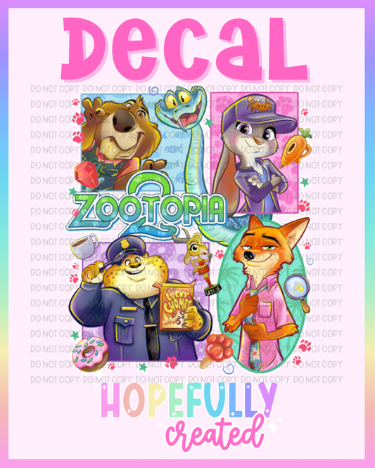 Zoo Decal-1207 VIP