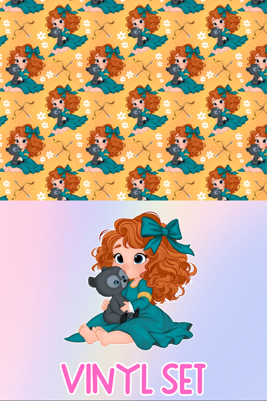 Princess Mer Vinyl Set
