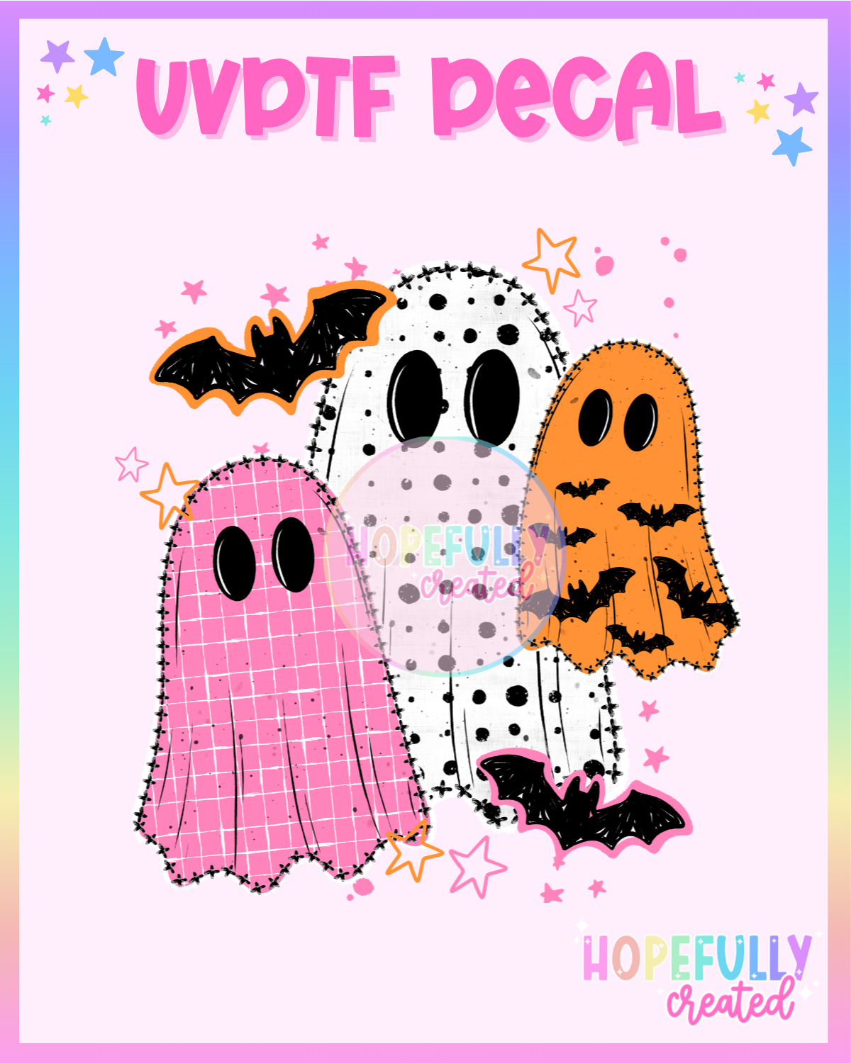 Ghosts UVDTF Decal