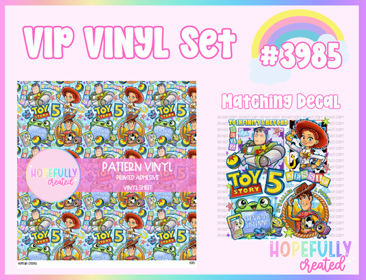Toys Vinyl Set