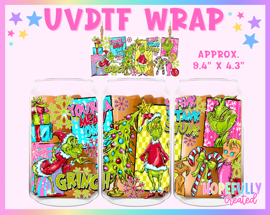 Mean One UVDTF Glass Can Wrap