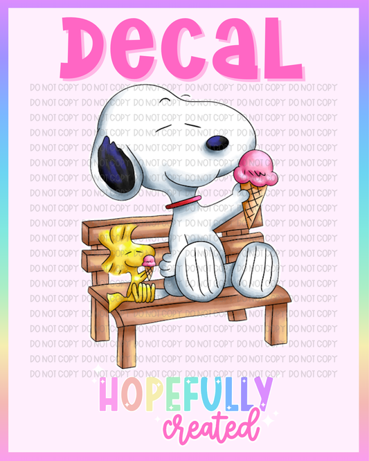 Snoopy Decal-1209 VIP