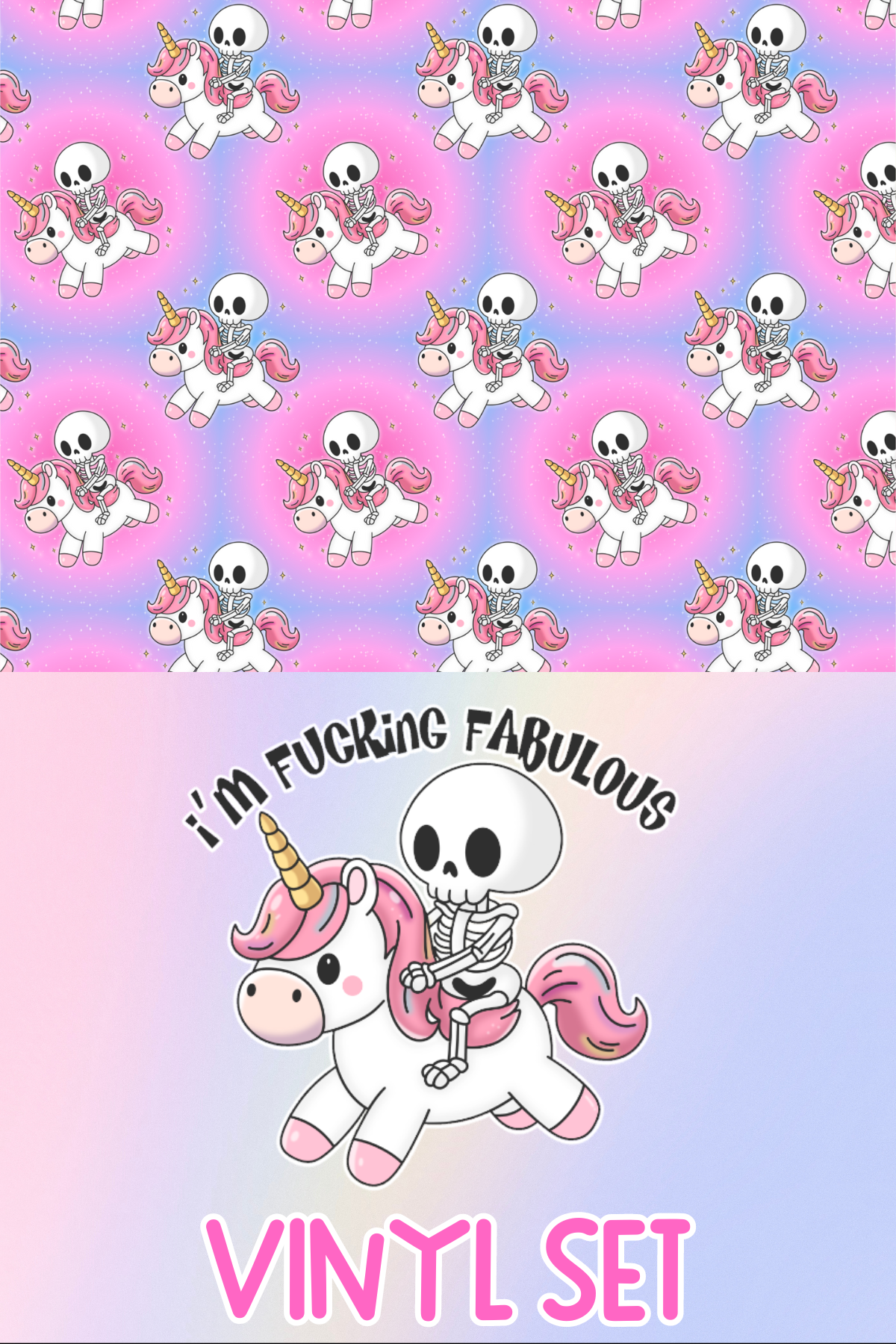 I'm Effing Fabulous Vinyl Set *HC Exclusive