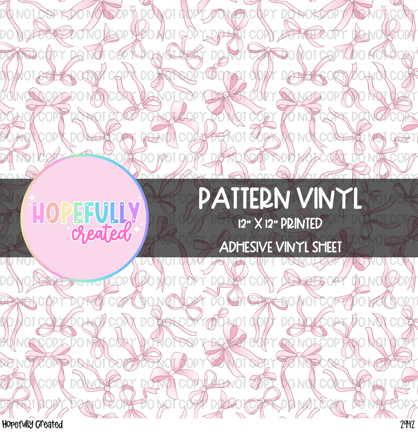 Bows Vinyl Collection- 2942