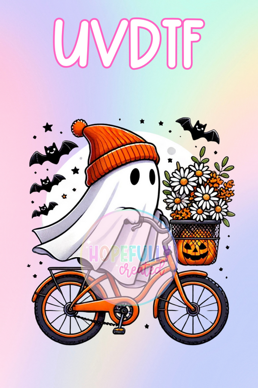 Ghost Bike UVDTF Decal