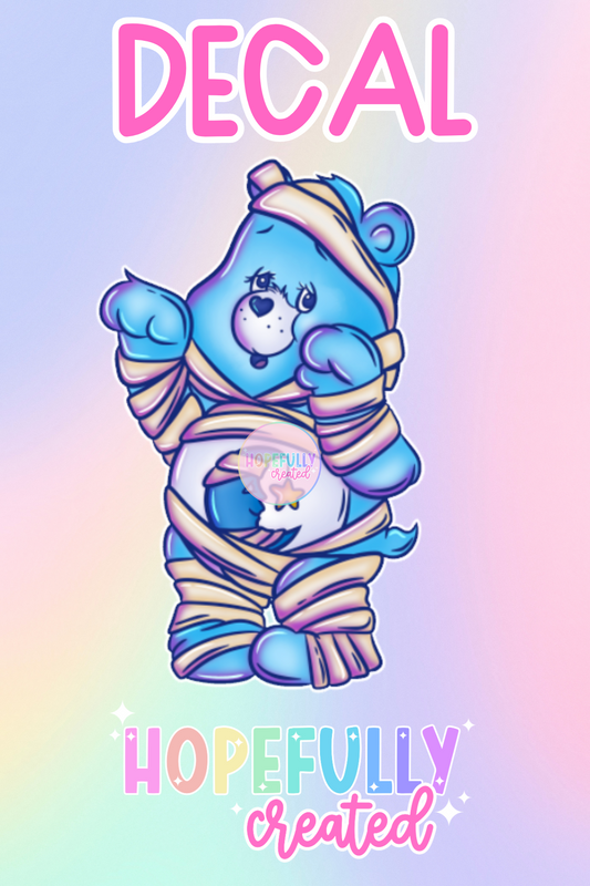 Halloween Bear Decal-413 VIP