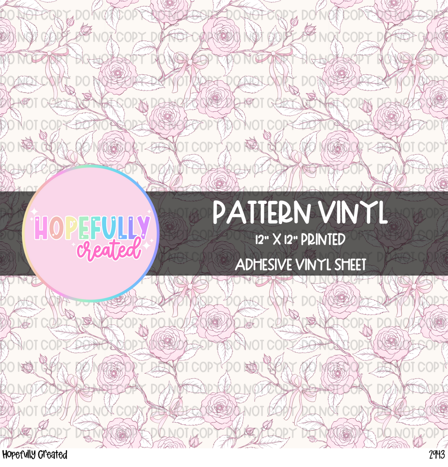 Floral Vinyl Collection- 2943