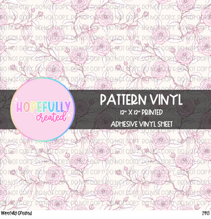 Floral Vinyl Collection- 2943