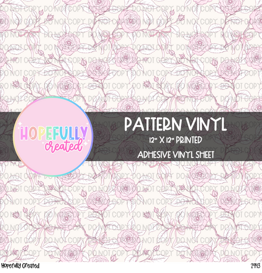Floral Vinyl Collection- 2943