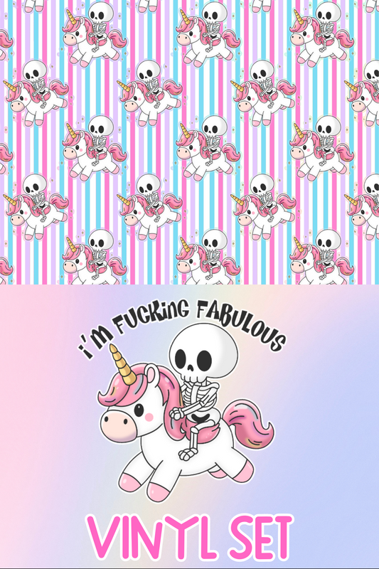 I'm Effing Fabulous Vinyl Set *HC Exclusive