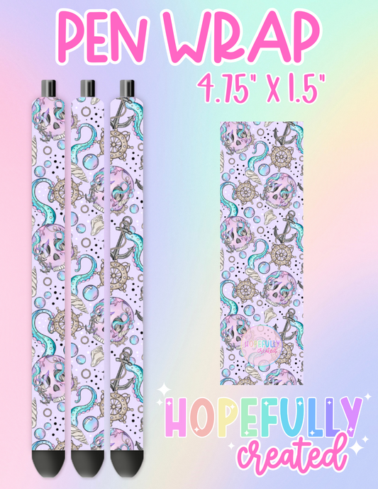 Beach Skull Pen Wrap-2731