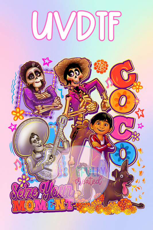 Coco UVDTF Decal