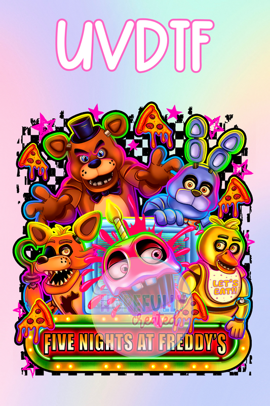 FNAF UVDTF Decal