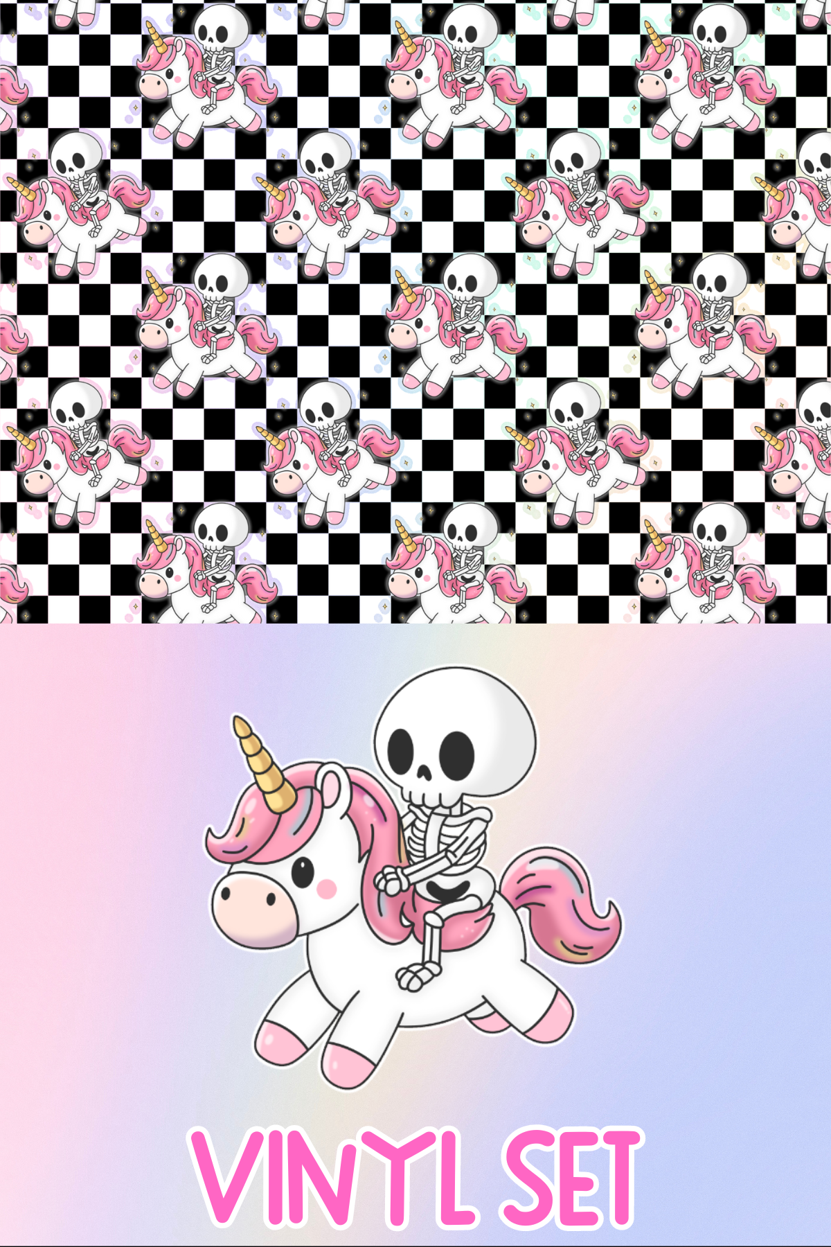 Skellie Unicorn Vinyl Set *HC Exclusive