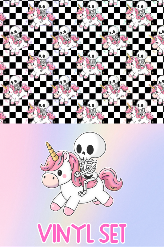 Skellie Unicorn Vinyl Set *HC Exclusive