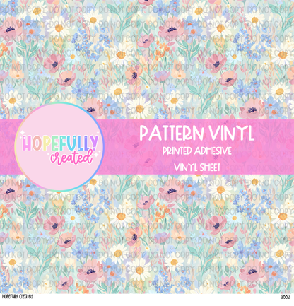 Floral Vinyl Collection - 3602