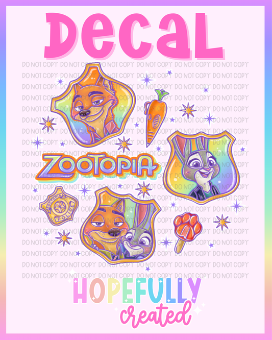 Zoo Decal-1219 VIP